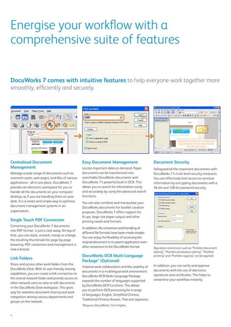 Image result for DocuWorks Features