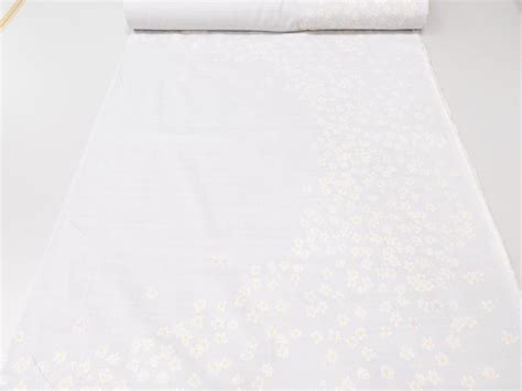 Stoff Double Gauze Nani Iro Edelweiss – Pompon