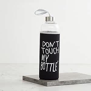 Home Centre Corsica Transparent Glass Bottle with Cover - 600 ml ...