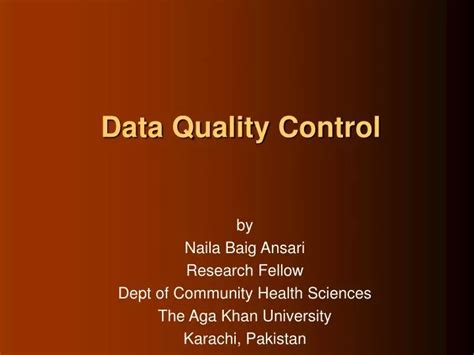 Data Quality Control 的图像结果
