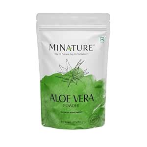 Mi Nature 100% Aloe Vera Powder (Aloe Barbadenis) 227g (8 oz)| Pure ...