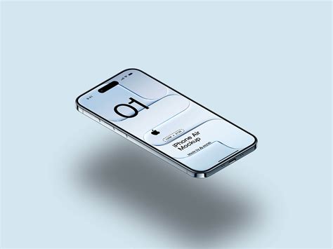 Free Perspective iPhone Air Mockup PSD & Fig - Good Mockups