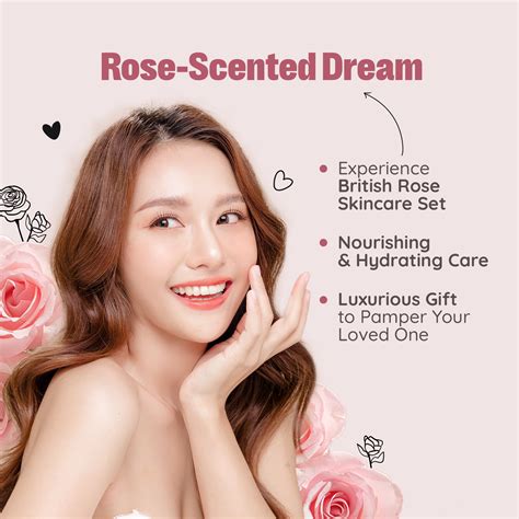 Buy British Rose Beauty Gift Set: Pampering Kit for Women – THEBATHSTORE