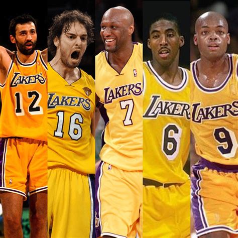 Los Angeles Lakers Roster All Time The Los Angeles Lakers Have Put