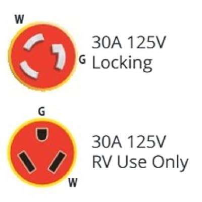 Buy Weekender 3030GPA 30 Amp, 125V Male to 30 Amp, 125V Female ...