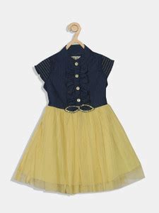 Bella Moda Girls Midi/Knee Length Party Dress Price in India - Buy ...