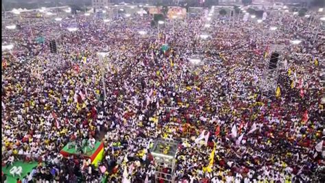 YUVAGALAM SABHA: జన ప్రభంజనం | FULL CROWD IN LOKESH YUAVAGALAM SBAHA