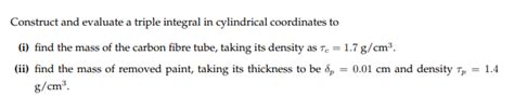 Image result for Finding Mass Using a Triple Integral