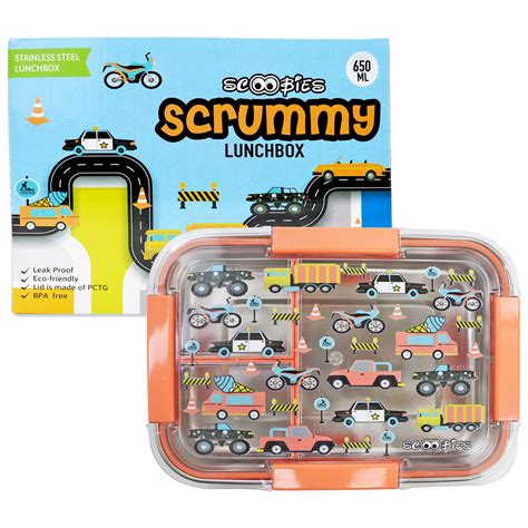 Scrummy Lunchbox - Car Theme | By Scoobies