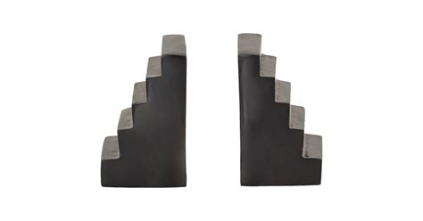 Ren Wil STA687 May 6.5"H Contemporary Staircase Bookends | Build.com