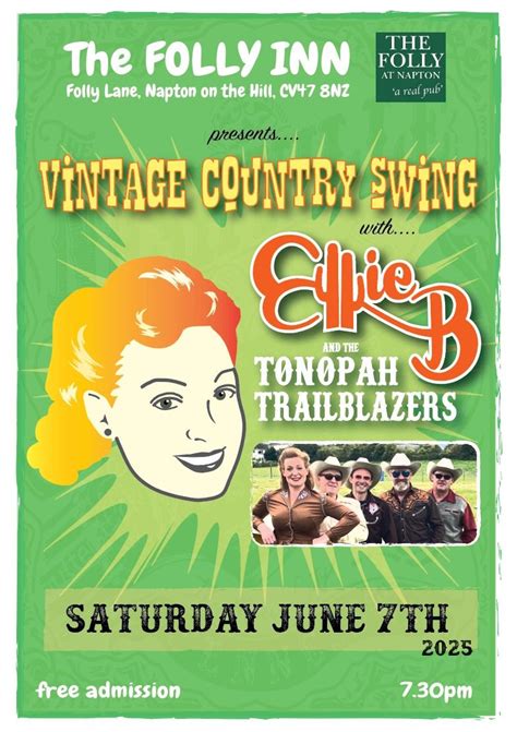 Ellie B - at The Folly Inn, Napton, The Folly Inn Napton, Southam, 7 ...