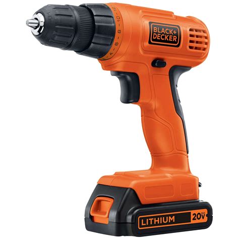BLACK+DECKER 20V MAX POWERCONNECT Power Drill Cordless Drill Driver ...