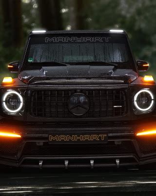 Download wallpaper lights, Mercedes-Benz, AMG, Inferno, G-Class ...