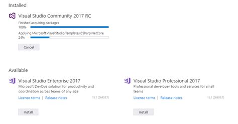 Image result for Visual Studio Community .Net