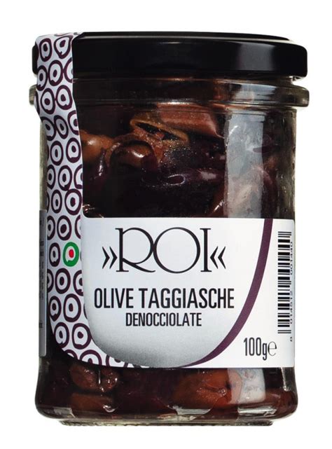Olive Taggiasche asciutte, olives Taggiasca dénoyautées et séchées ...