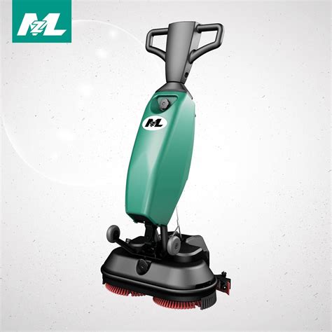 Hand Push Floor Scrubber Dryer Machine Cleaning Mini Mop for Commercial ...