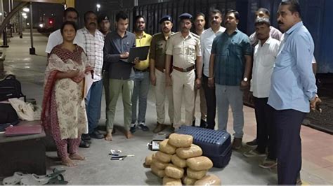 Central Railway RPF seizes 43 kg narcotics worth Rs 12.82 lakh in two ...