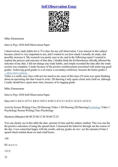 Image result for Observation Writing