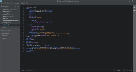 Brackets Editor Tutorial 的图像结果