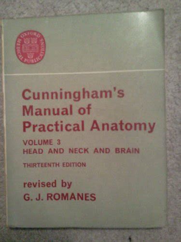 Manual of Practical Anatomy: v. 3 (Oxford Medicine Publications ...