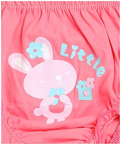 Simply Baby Boys and Girls Cute Print Bloomers- Pack of 6 (186-H2198,18 ...