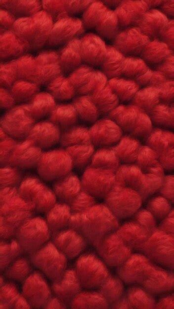 Red clean wool texture background light natural sheep wool red seamless ...