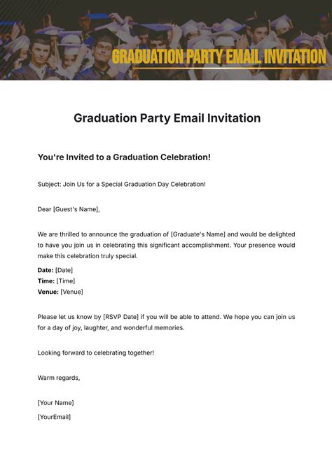 Image result for Graduation Email Invitations