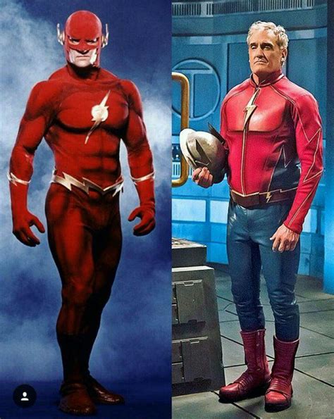 The ORIGINAL TV Flash, John Wesley Shipp. 1990 and 2016 | Flash comics ...