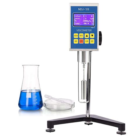 Buy 1~100,000mPa.s Viscometer, NDJ-5S Digital Rotational Viscometer ...