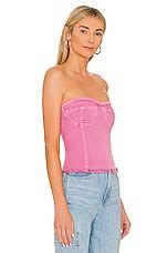 superdown Desa Crop Bustier Top in Pink | REVOLVE