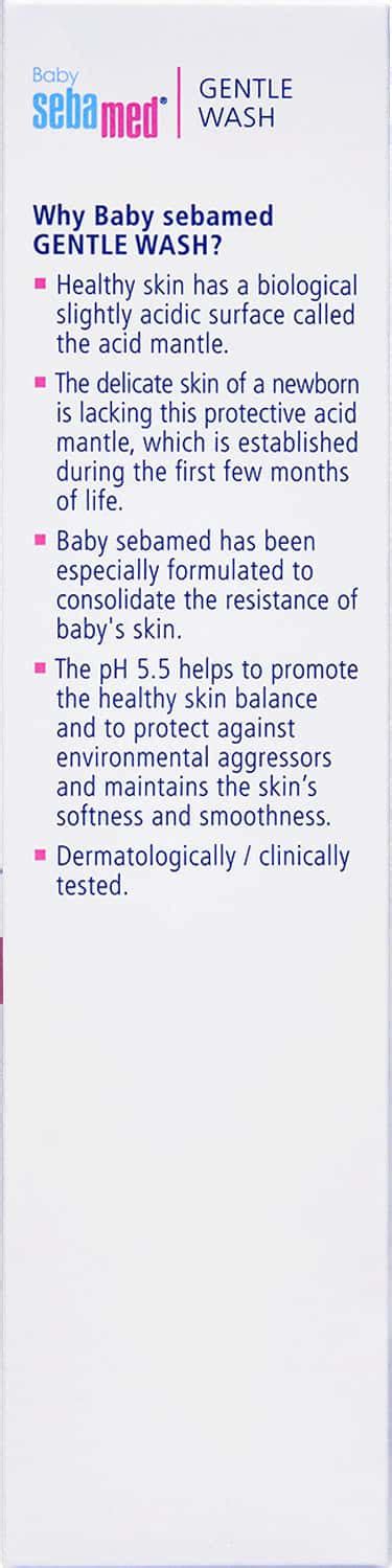 Buy SEBAMED BABY GENTLE WASH 200ML|PH 5.5| WITH ALLANTOIN| NO TEARS ...
