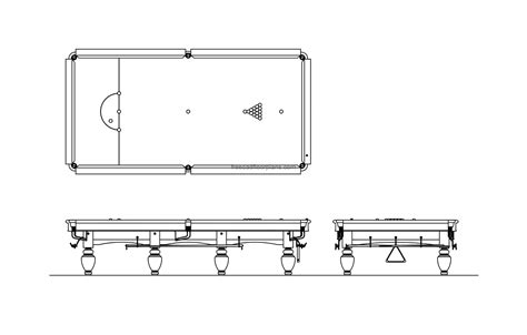 Snooker Table Front View 的图像结果