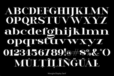 Mongka Display Font — Teletype