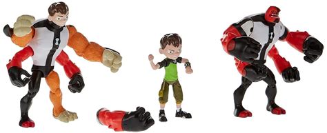 Ben 10 Evolution Of Transforming 3pk Assorted Action Figures ...