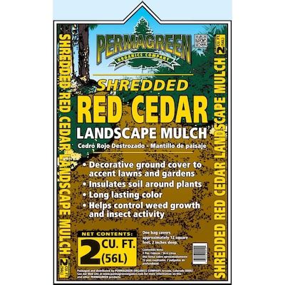 Bagged 100% Cedar Mulch at Lowes.com