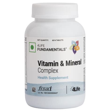 Vitamin & Mineral Complex - 4Life Transfers | Transfer Factor products