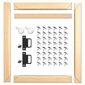 ARTIQO DIY Canvas Stretcher Bars 24x36 Inch Canvas Frame - Easy to ...