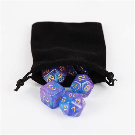 Buy DND Polyhedral Dice Set - Acrylic Material Gaming Dice, Polyhedron ...