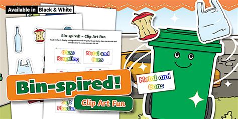 Bin-spired! Clip Art Fun