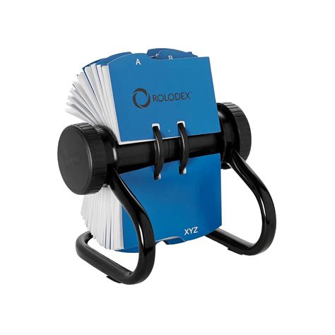 Rolodex Open Rotary Business Card File with 200 2-5/8 by 4 inch Card ...