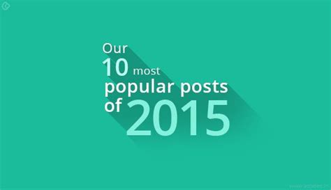 Our 10 most popular posts of 2015 - Acodez Blog