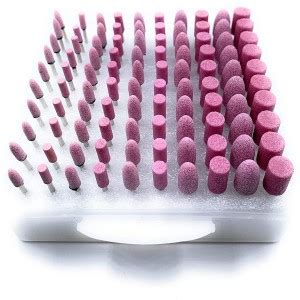 Ceznek Abrasive Mounted Stone Bur 2.3mm Set of 100pcs for Grinding ...