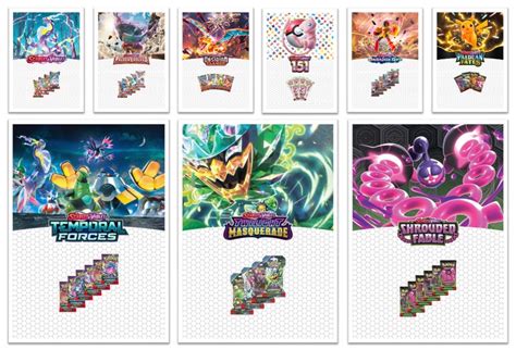 Buy Pokemon TCG Binder Album Cover Art: Scarlet & Violet SV Sets ...