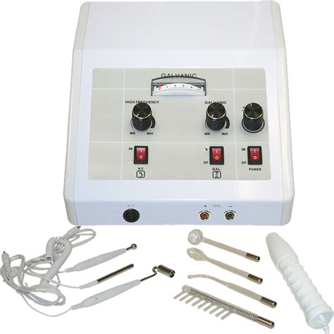 2 in 1 Compact Tabletop Galvanic & High Frequency Facial Machine ...