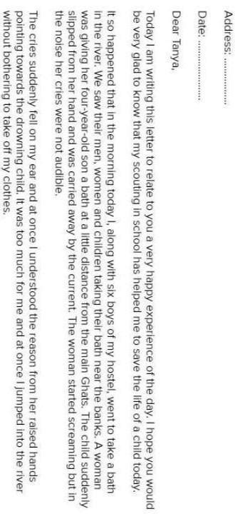 You have read the story the lost child.based on the understanding of ...