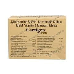 Buy CARTIGEN FORTE STRIP OF 10 TABLETS Online & Get Upto 60% OFF at ...