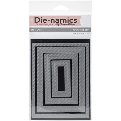 My Favorite Things Inside & Out Diagonal Stitched Rectangle Die-Namics ...