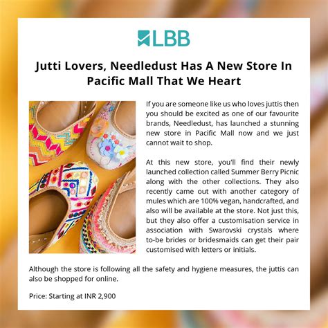 Needledust in Press | Ethnic Wear Shoes | Jutti For Wedding