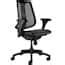 Bevco Modern Mesh Chair with Contoured Backrest and Lumbar Support from ...