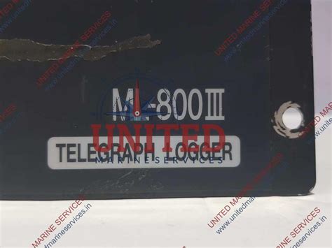 NABTESCO ML-800 III TELEGRAPH LOGGER | United Marine Services